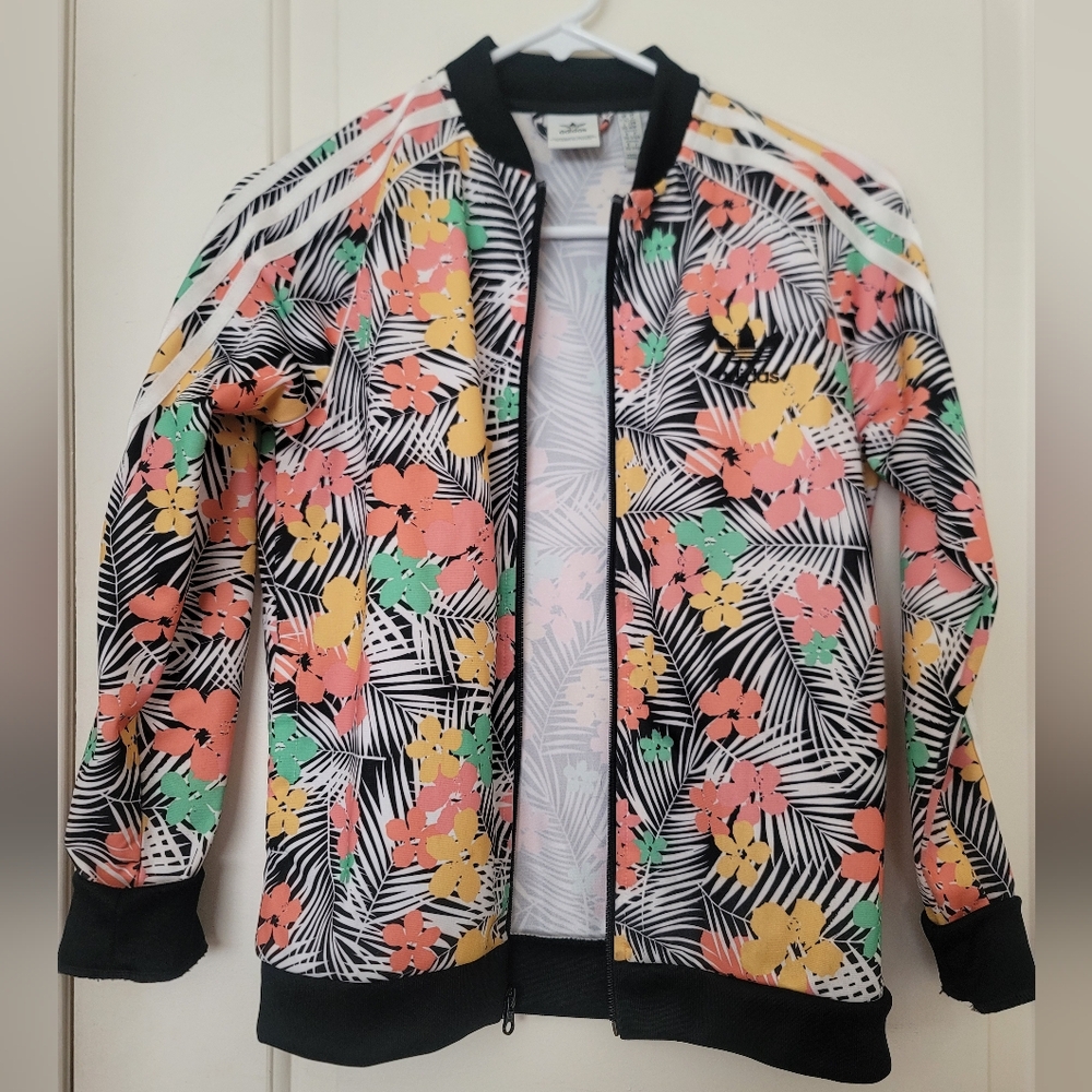 Floral Print Bomber Jacket